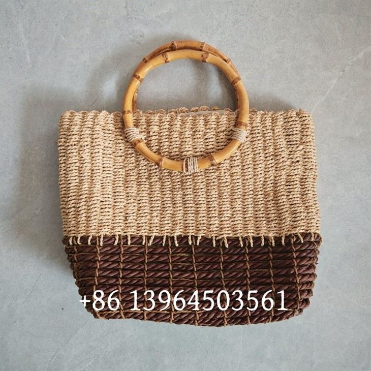 Reyèl fanm banbou chik Handbags