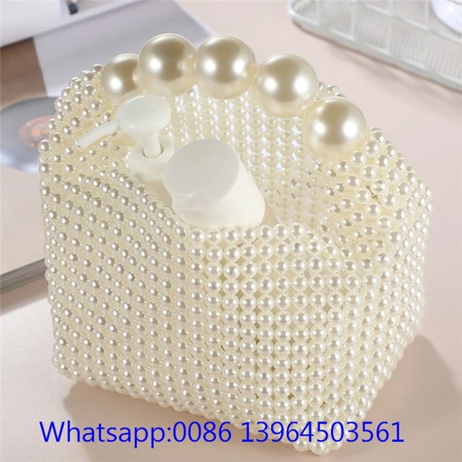 Handmade Pearl  Clutch Bag