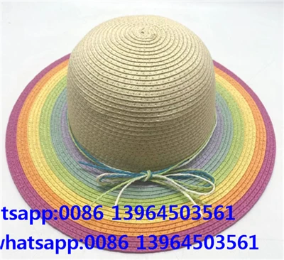 Papye Paille Ete Beach Chapo Pou Ti fi