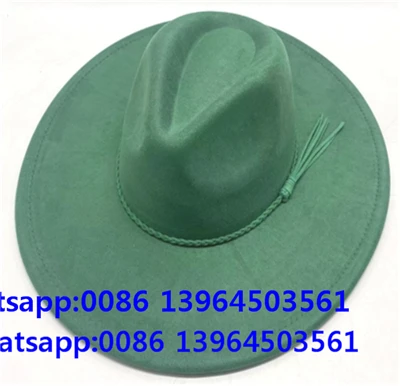 Chapo vèt anpenpan Fedora ak pwoteksyon solèy