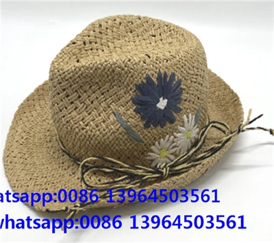 Handwoven Gason Paille Chapo Ak Brode