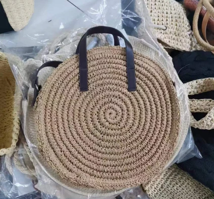 Round ti Brown ti fi Crossbody Bag
