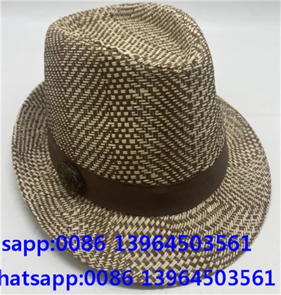 Kout Brim Gason Boho Paille Chapo