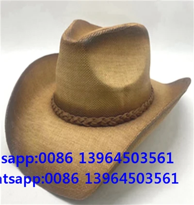 Mesye Chapo Paille Cowboy Chapo Deyò Beach Chapo