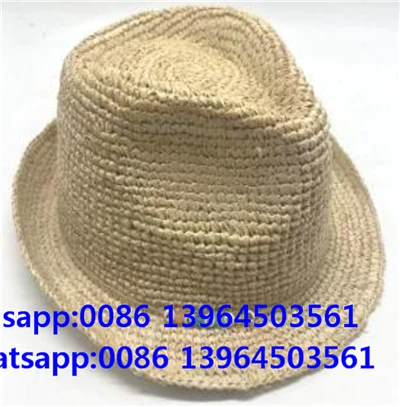 Handwoven Kwochè Fedora mou pay chapo