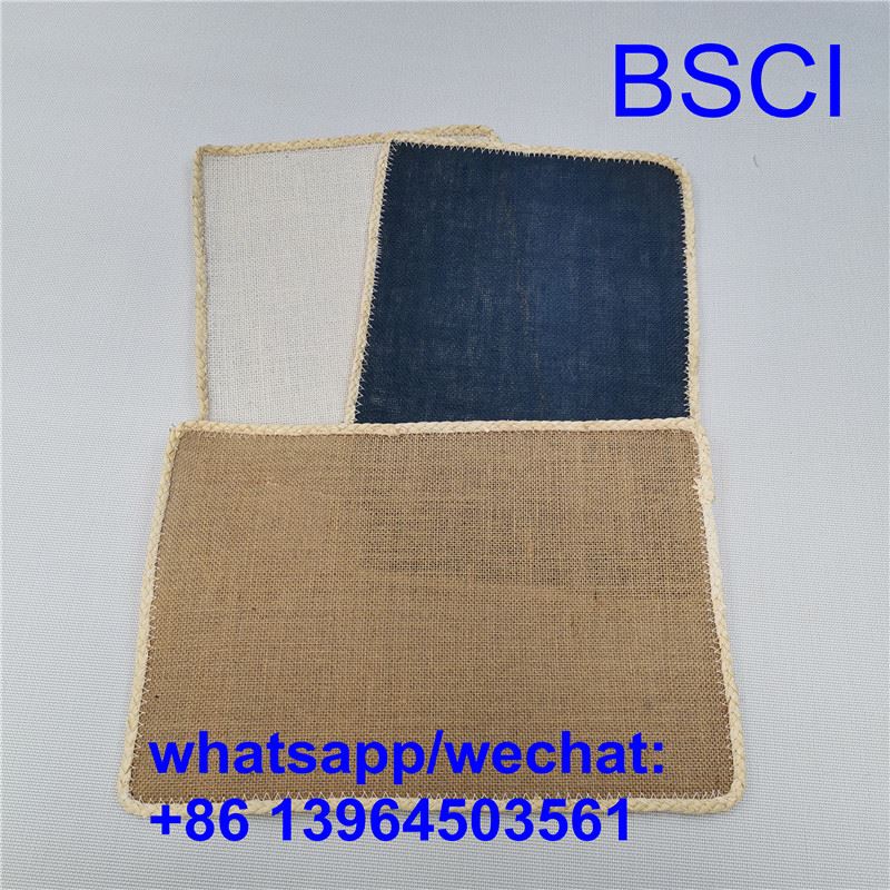 Rektang Table Placemats nan kwizin