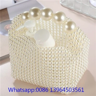 Handmade Pearl Clutch Bag
