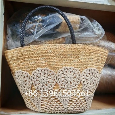 Wheat pay fanm pandan ete plaj Handbags