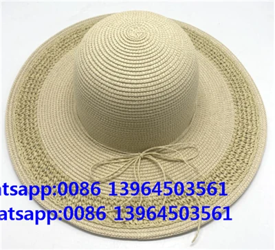 Fanm Chapo Knotband Elgant Beach Fashion Hat