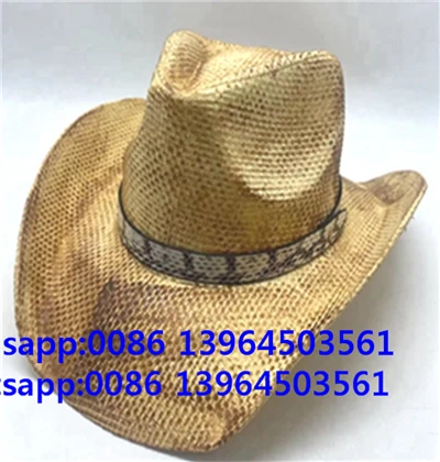 Paille Gason Cap Demin Cowboy Hat