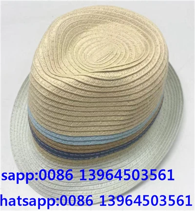 Limyè koulè Fedora Gason chapo