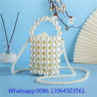 Ti Pearl Handmade Crossbody Sak aswè